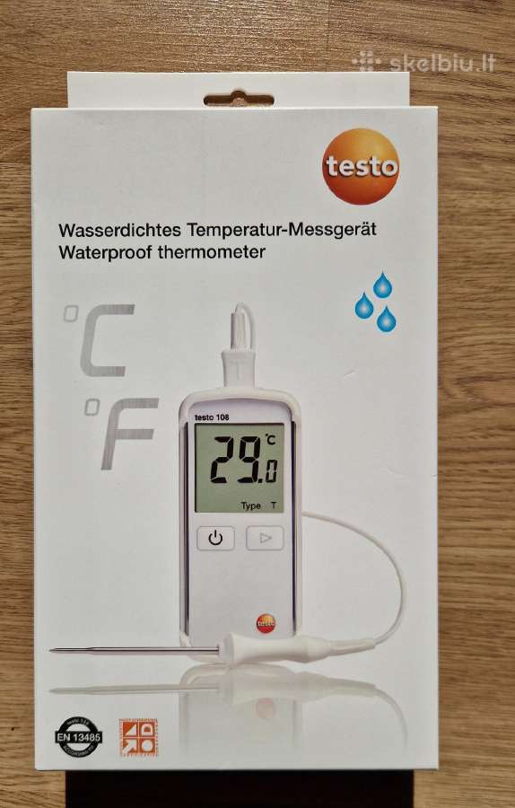 Testo 108 skaitmeninis maisto termometras - nuotraukos Nr. 2