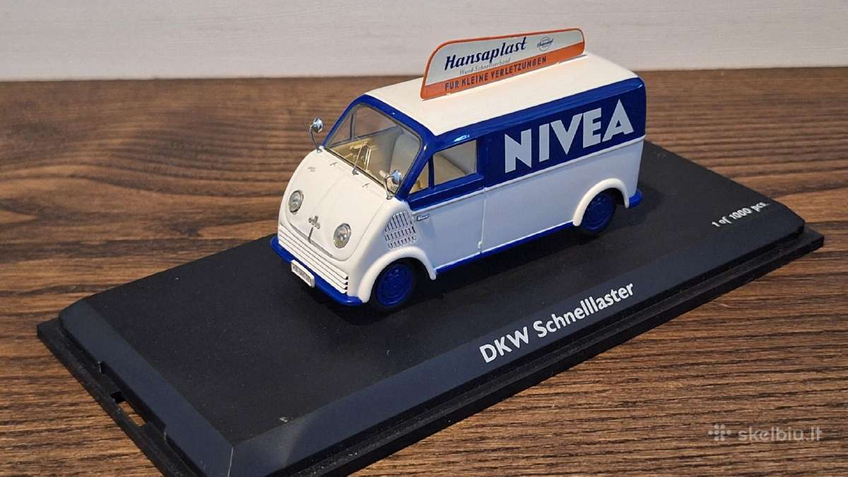 Parduodami Dkw Schnellaster modeliukai 1:43 - nuotraukos Nr. 5