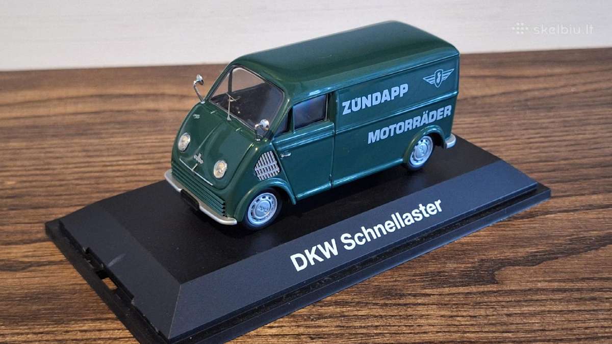 Parduodami Dkw Schnellaster modeliukai 1:43 - nuotraukos Nr. 11