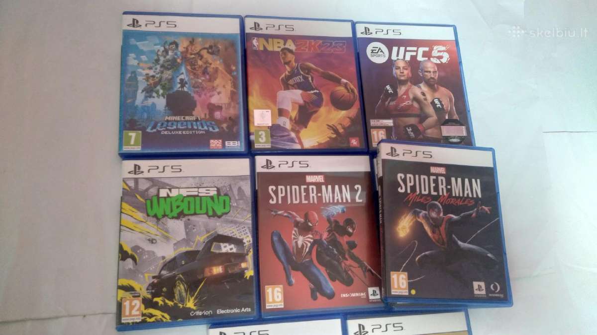 Playstation 5 žaidimai 05.17 Panevėžyje ar siunčiu - nuotraukos Nr. 2