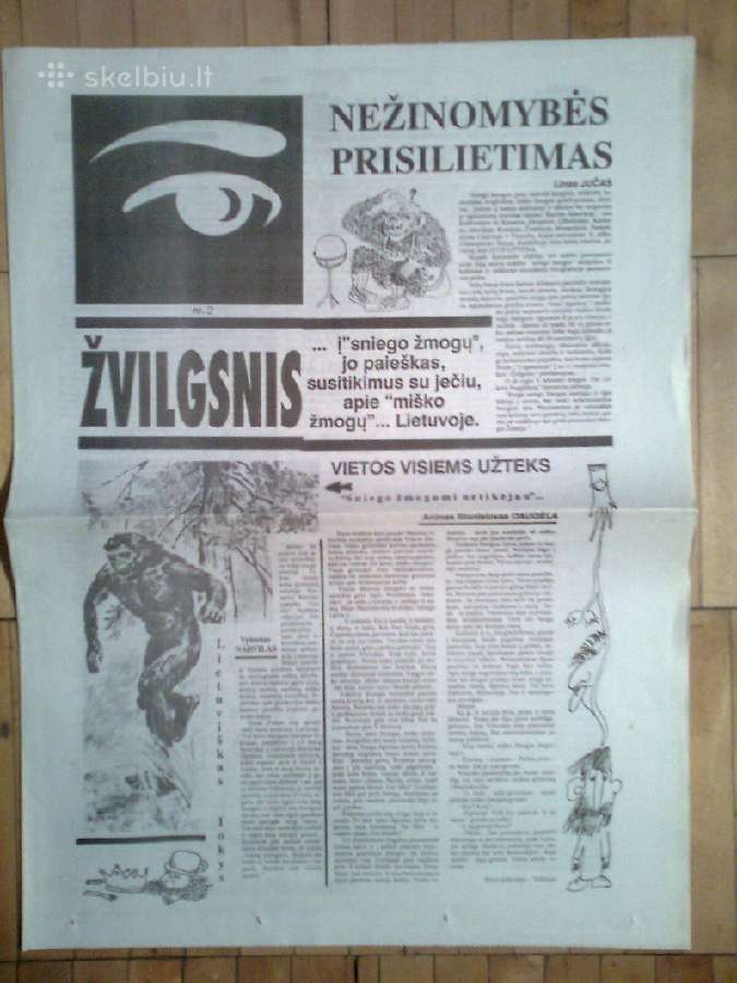 Laikraščiai "Žvilgsnis" apie Nso 1990 m. - nuotraukos Nr. 2