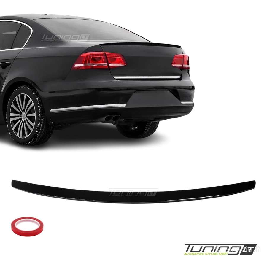 VW Passat B7 skirtas Bagažinės dangčio Spoileris