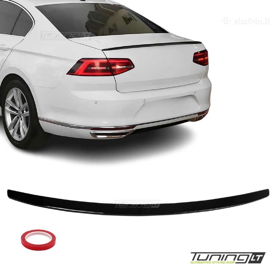 VW Passat B8 skirtas Bagažinės dangčio Spoileris