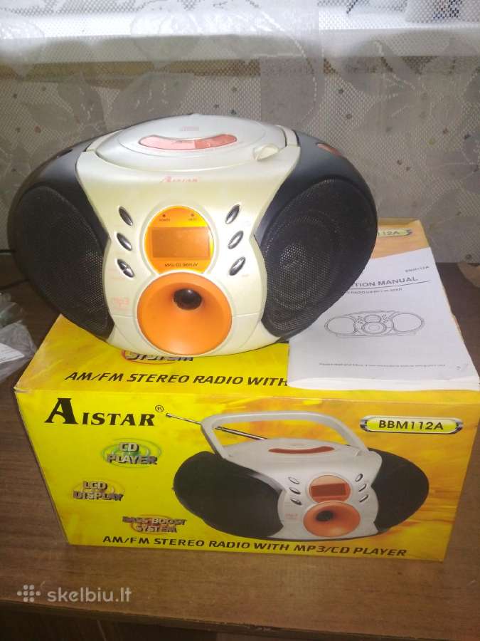 Stereo radijo + Mp3 CD grotuvas Aistar Bbm112a