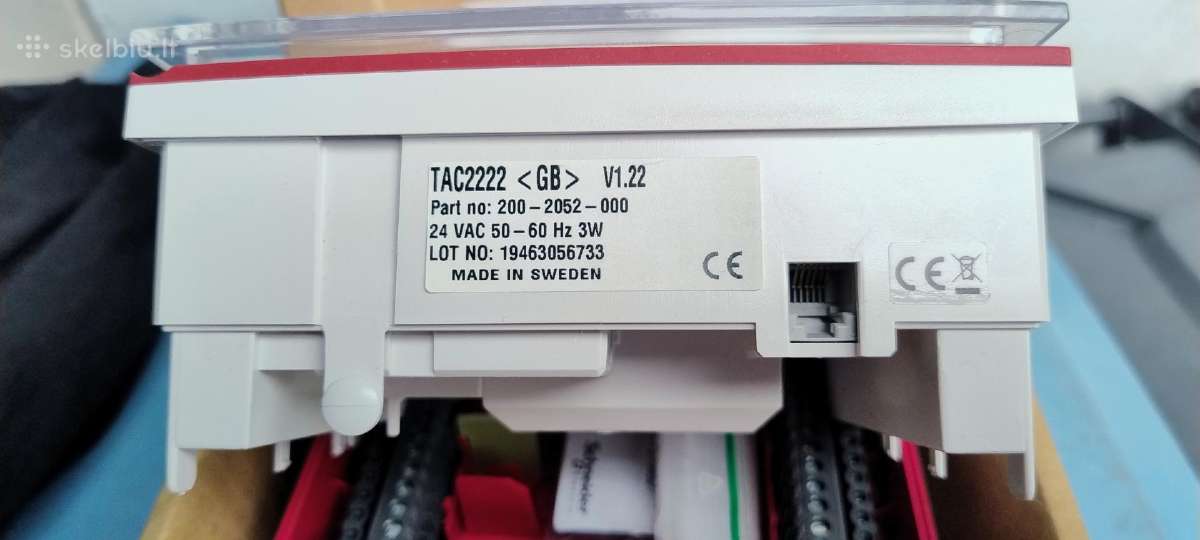 Tac 2222 dviejų kontūrų šildymo sistemos valdiklis - nuotraukos Nr. 2
