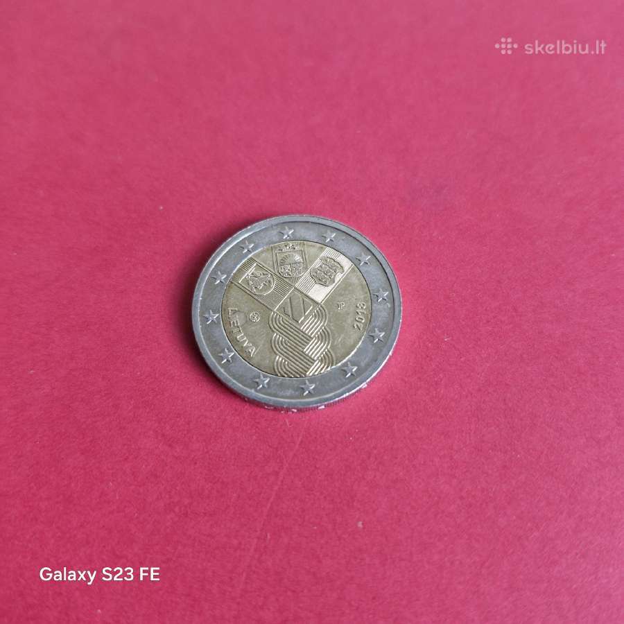 Lietuva 2018 2 euro - Baltijos valstybių šimtmetis