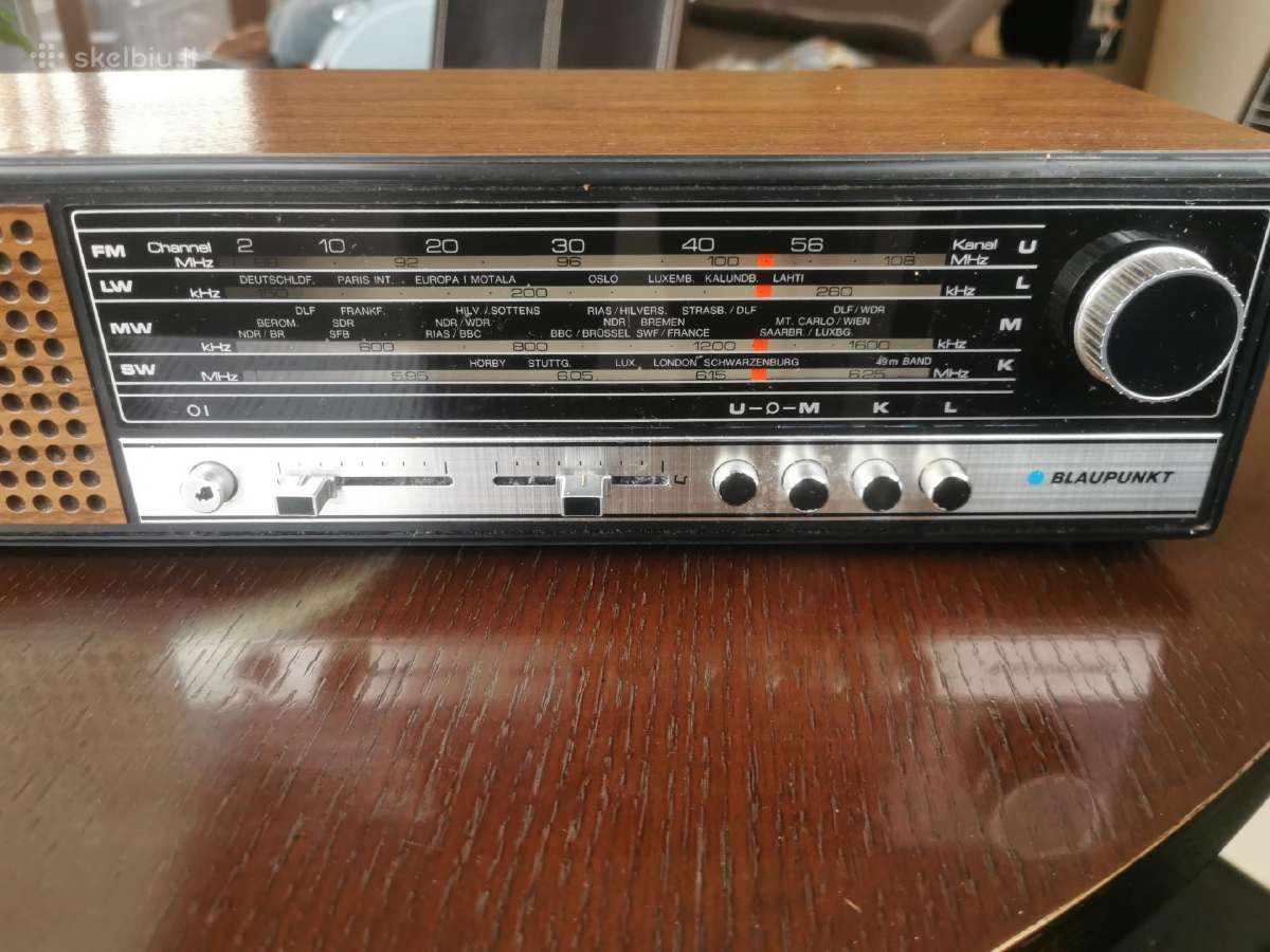 Vokiška radija Blaupunkt - nuotraukos Nr. 2