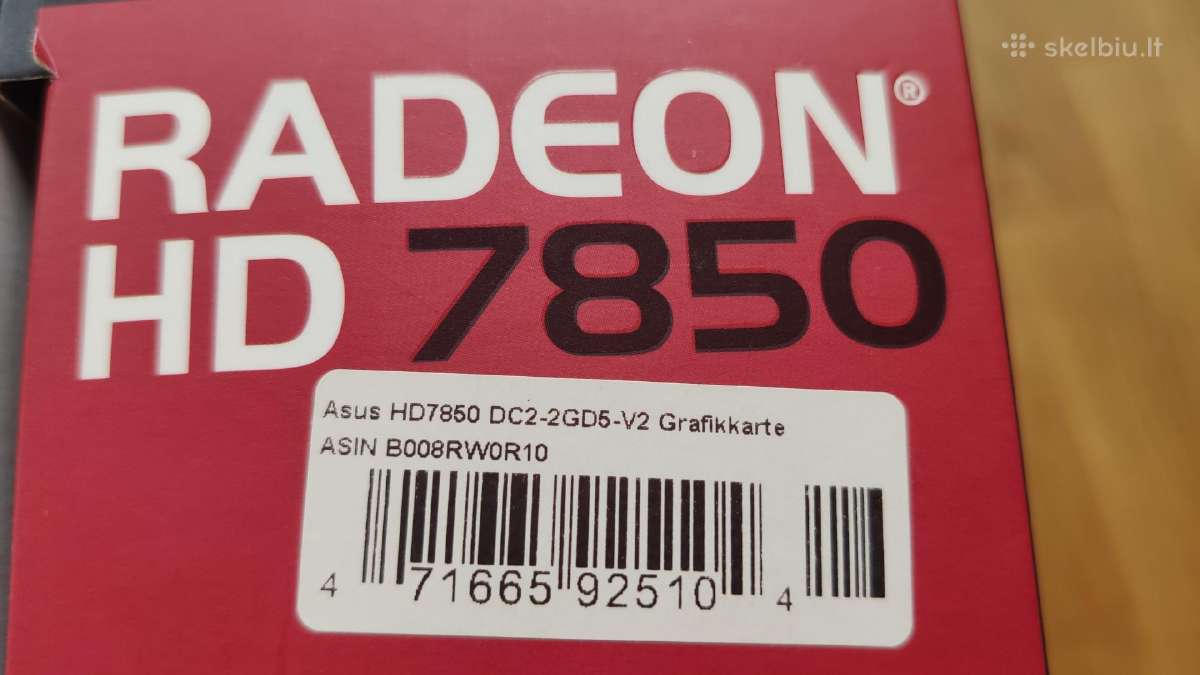 Vaizdo plokštė Asus HD 7850 Gpu - nuotraukos Nr. 5