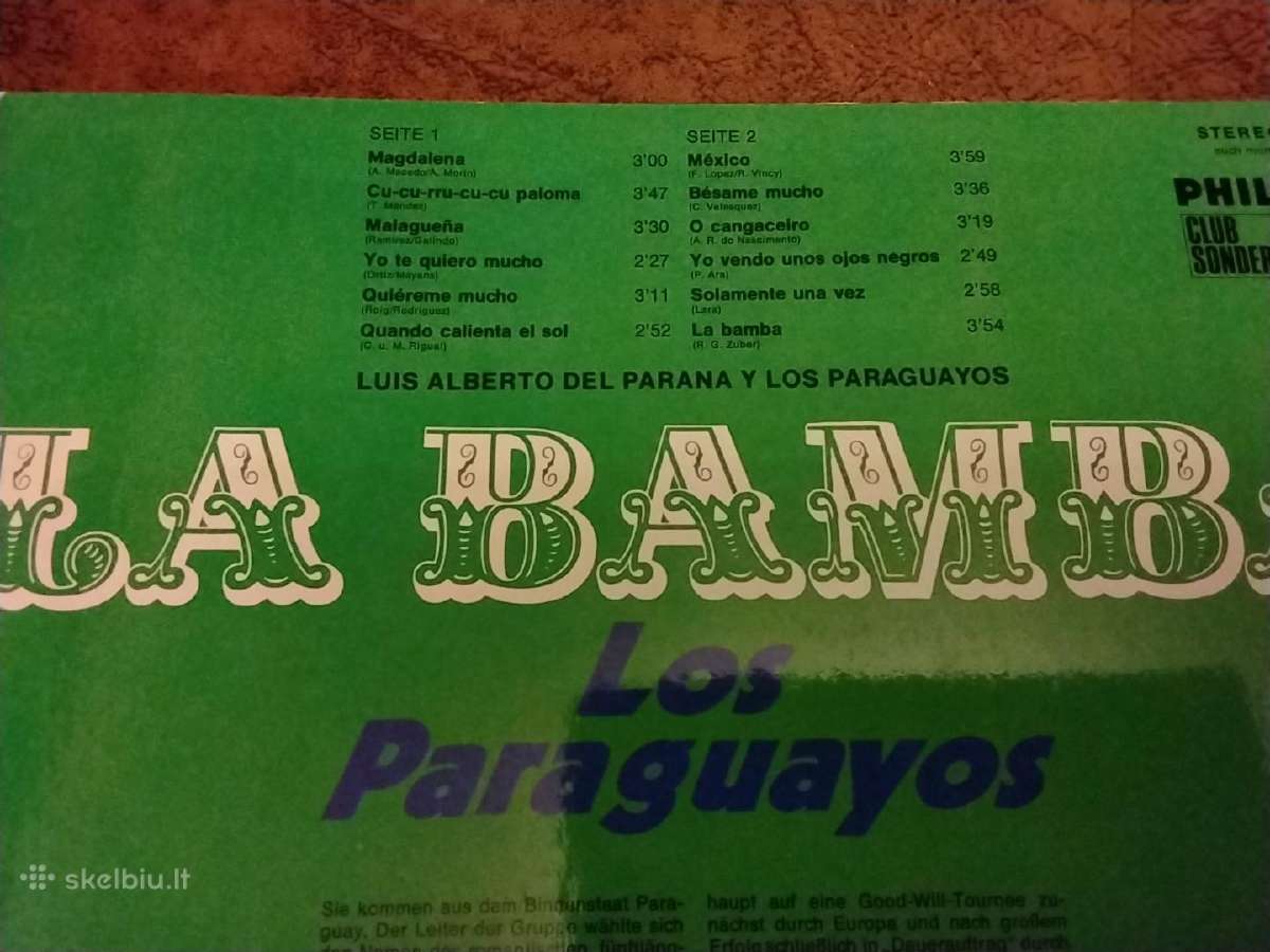 Los Paraguayos - La Bamba - nuotraukos Nr. 2
