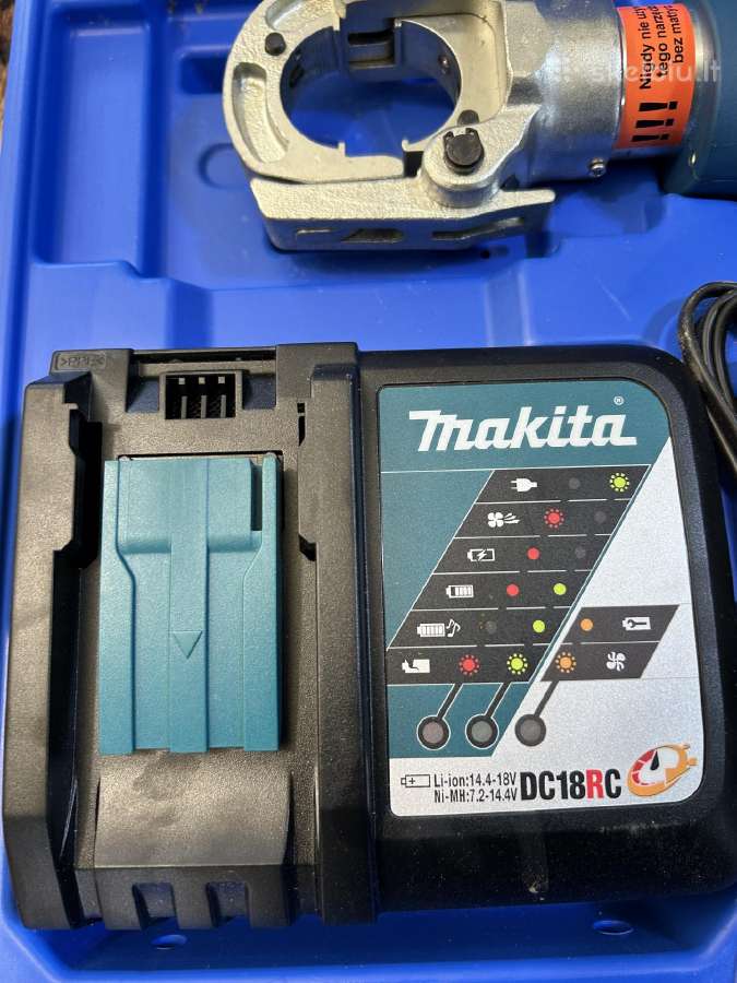 Kabeliu antgaliu presas akumuliatorinis presas - nuotraukos Nr. 7