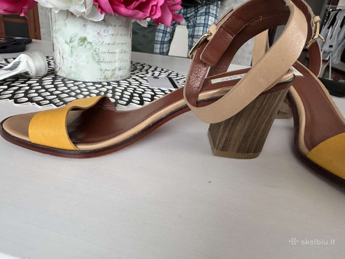 Natūralios odos basutės Cole Haan - nuotraukos Nr. 3