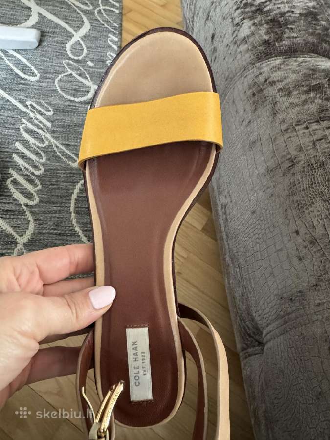 Natūralios odos basutės Cole Haan - nuotraukos Nr. 4