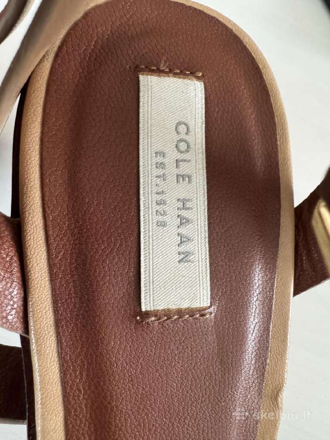 Natūralios odos basutės Cole Haan - nuotraukos Nr. 5