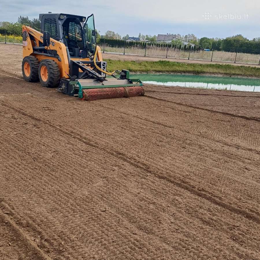 Bobcat nuoma Kaunas , Bobkat lyginimo darbai Kaune - nuotraukos Nr. 4