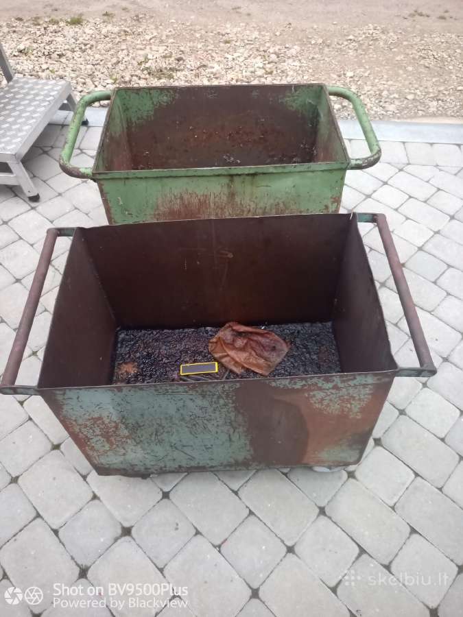 Metaliniai transportavimo vežimai - nuotraukos Nr. 2