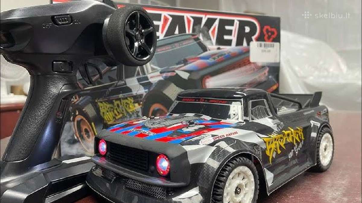 Udirc 1/16 Drift ralio mašinėlė 2x baterijos pried - nuotraukos Nr. 4