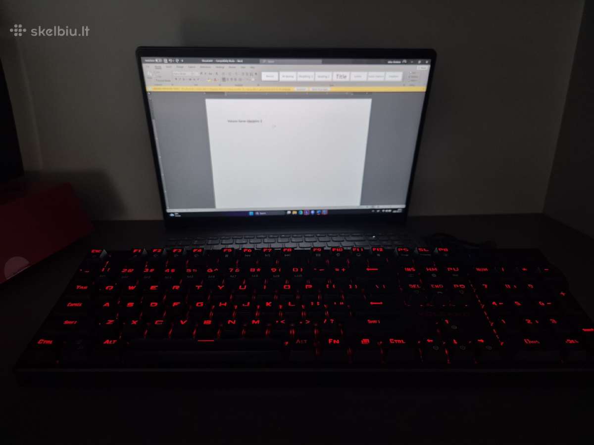 Modecom Volcano Gamer mechaninė klaviatūra - nuotraukos Nr. 2
