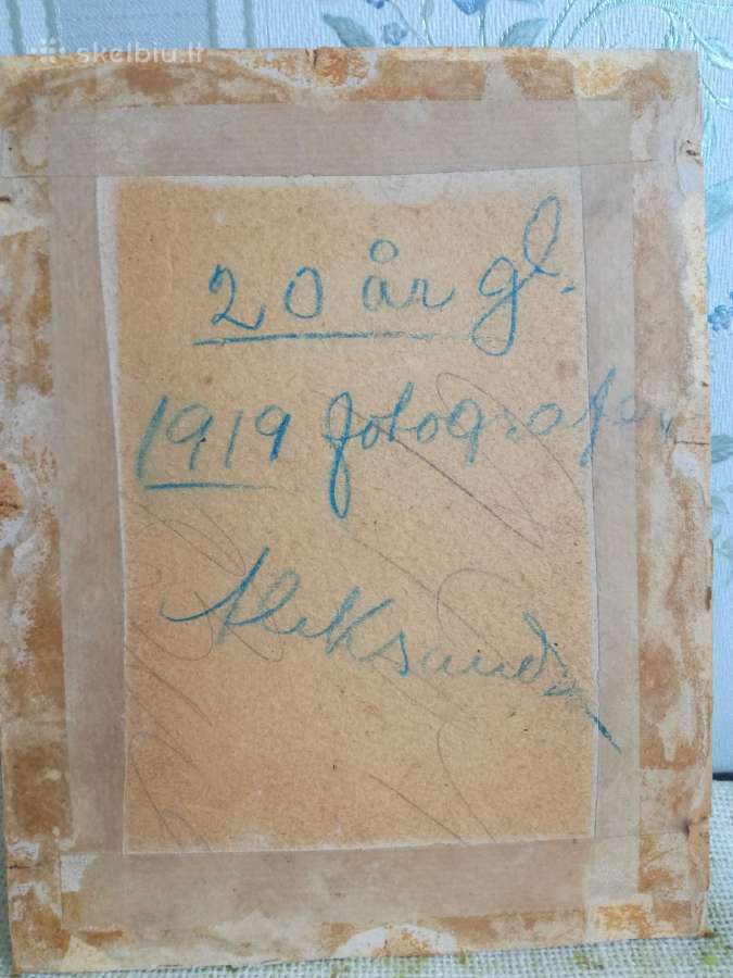 Parduodamos dvi labai senos nuotraukos - nuotraukos Nr. 9