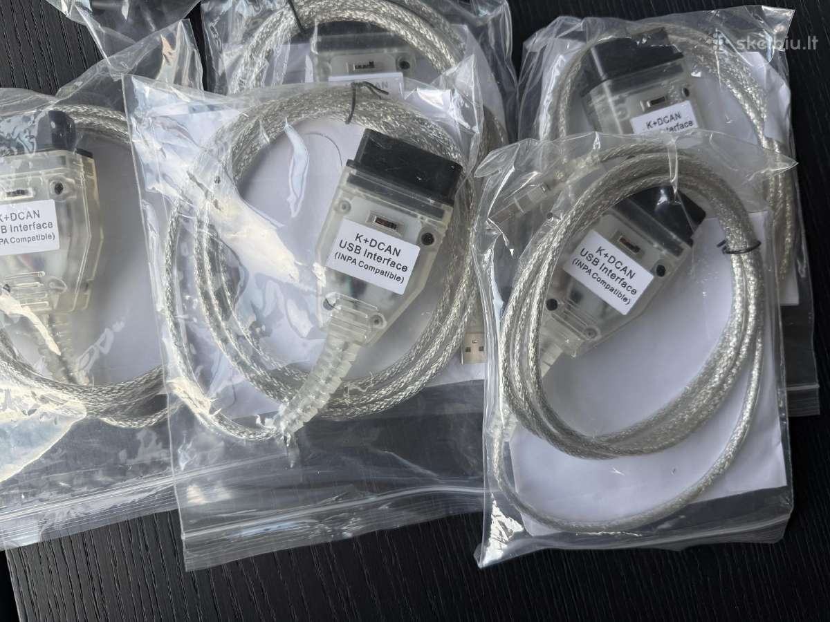 Bmw diagnostikos laidas kabelis Inpa K+dcan obd2 - nuotraukos Nr. 2