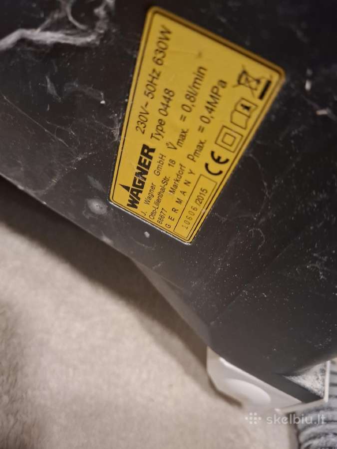 Wagner dažymo aparatas - nuotraukos Nr. 3