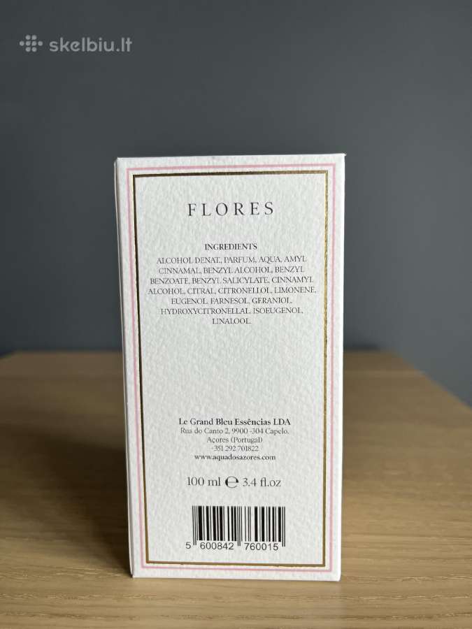 Aqua dos Acores Flores Edp 100 ml - nuotraukos Nr. 3