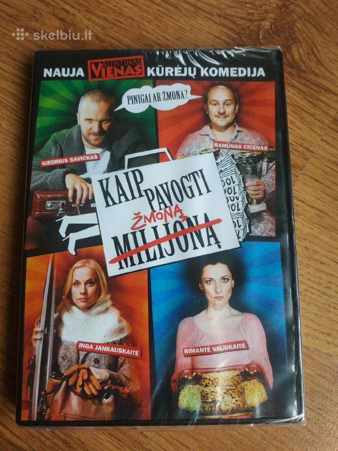 Dvd filmas lietuviškas kaip pavogti žmoną
