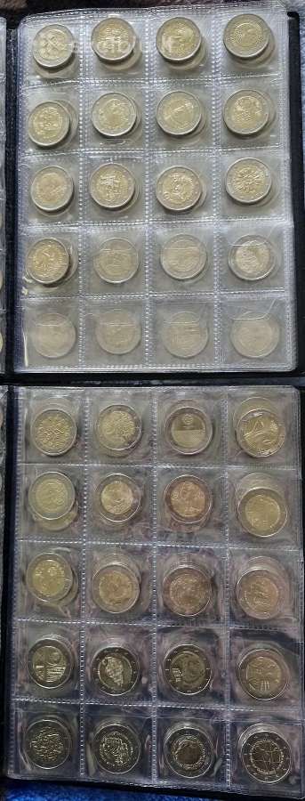 €2 monetos 445vnt. (Visos skirtingos) - nuotraukos Nr. 4