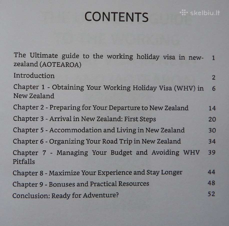 Knyga New Zealand - the ultimate backpacker's guid - nuotraukos Nr. 2