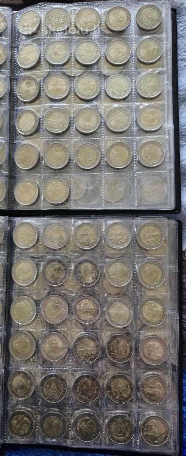 €2 monetos 445vnt. (Visos skirtingos) - nuotraukos Nr. 5