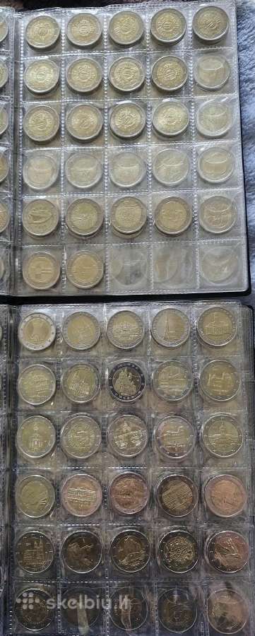 €2 monetos 445vnt. (Visos skirtingos) - nuotraukos Nr. 6