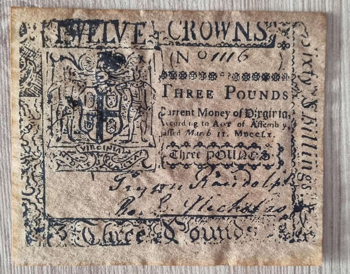 Amerikos banknotai 1773-1780 - nuotraukos Nr. 7