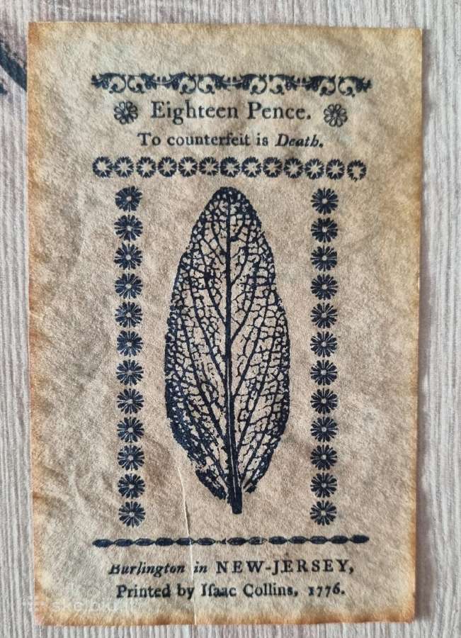 Amerikos banknotai 1773-1780 - nuotraukos Nr. 10