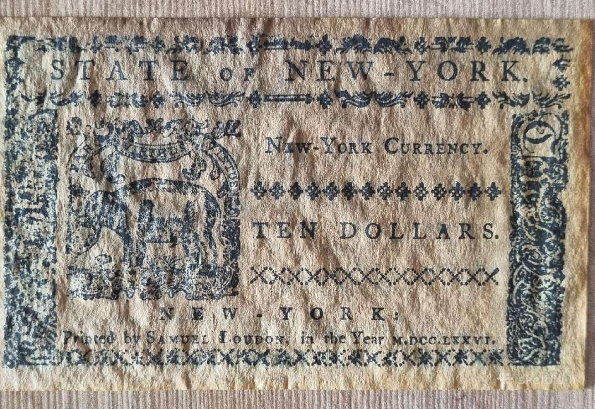 Amerikos banknotai 1773-1780 - nuotraukos Nr. 12