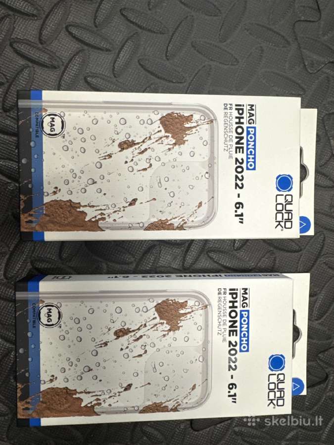 Quad Lock® iPhone 14 Poncho apsauginis dan