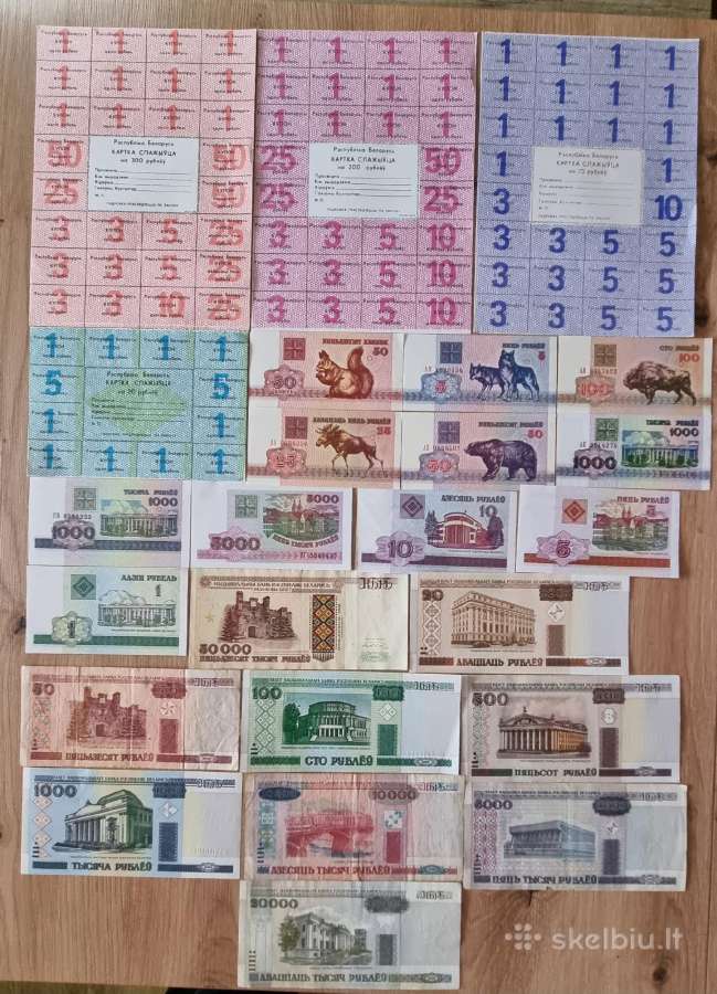 Baltarusijos banknotai