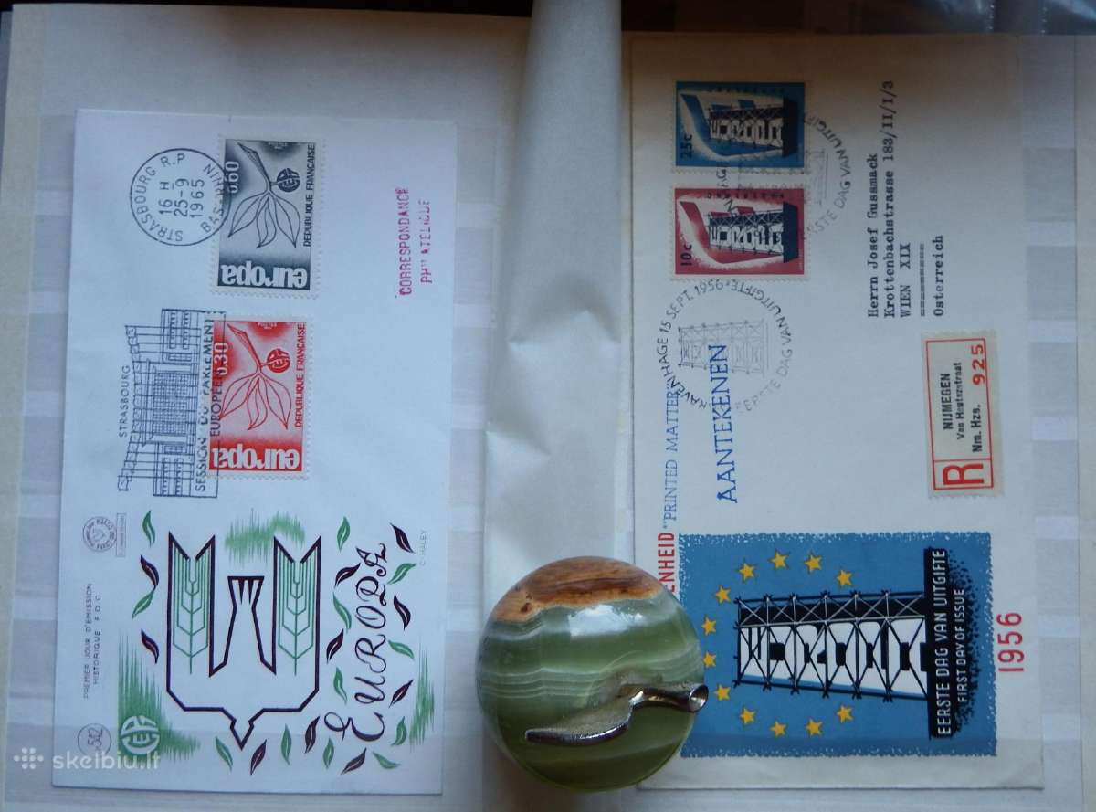 Pašto siuntų žymės: express, par avion, pirmenybin - nuotraukos Nr. 8