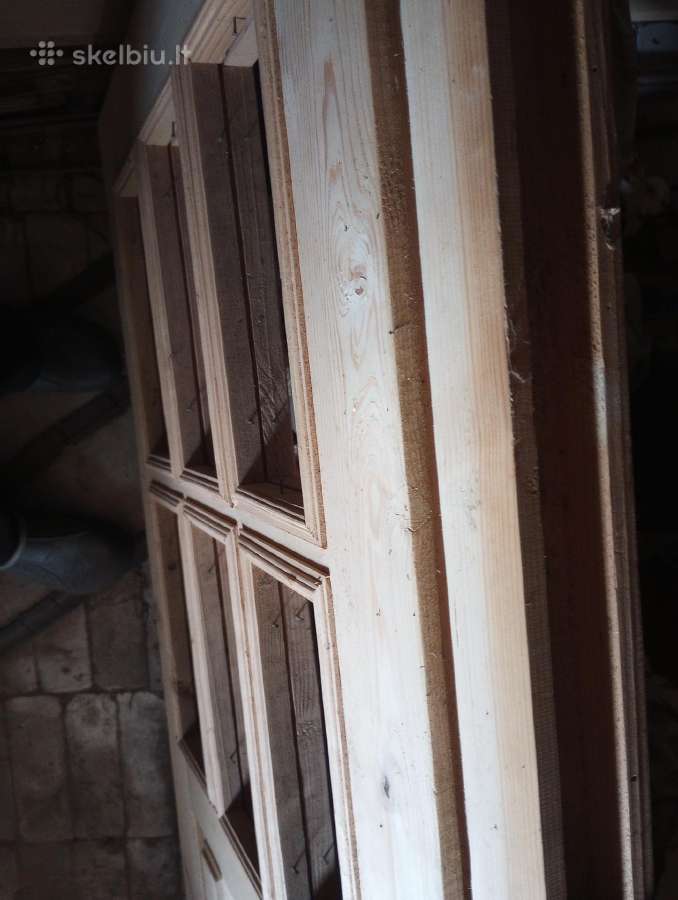 Naujos pušų 188x82,5 2vbaltos WC 200x72,5/70 55€ - nuotraukos Nr. 3