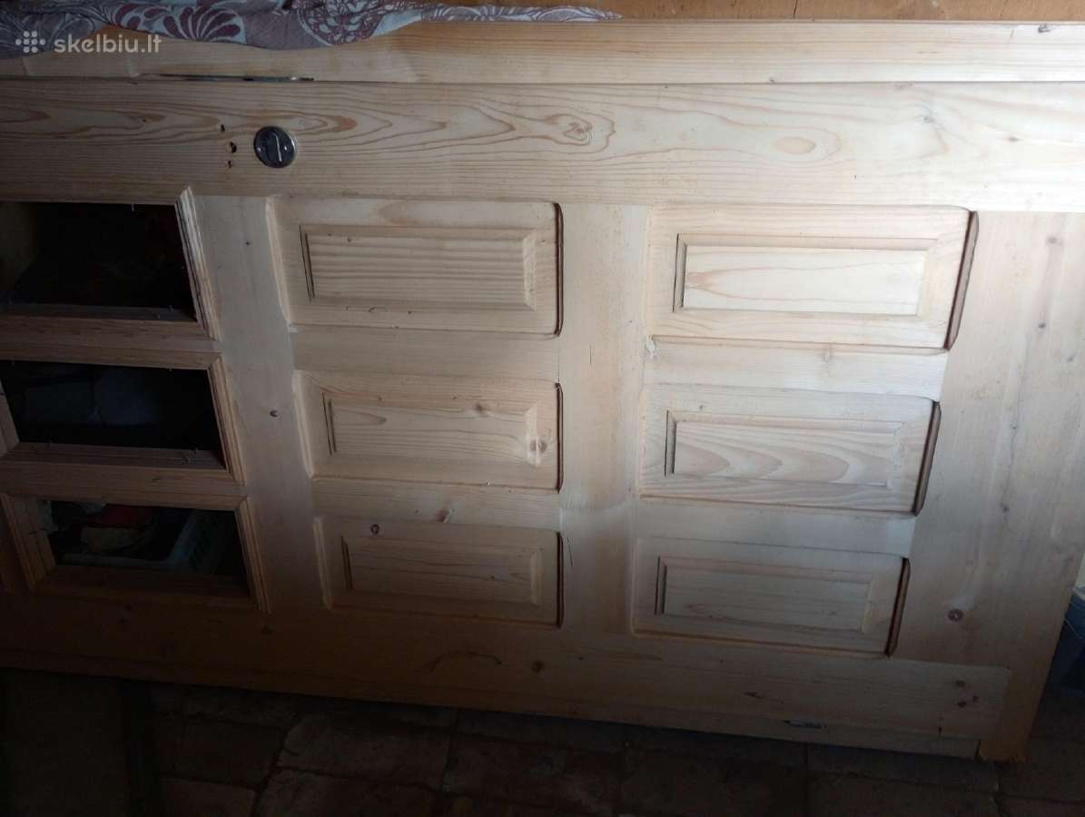 Naujos pušų 188x82,5 2vbaltos WC 200x72,5/70 55€ - nuotraukos Nr. 6