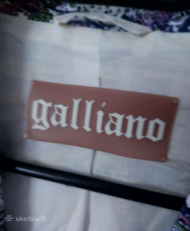 Galliano originalus švarkas L dydis - nuotraukos Nr. 2