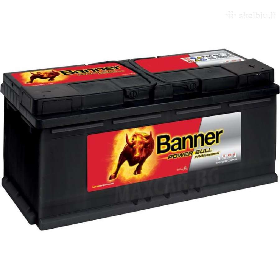 Banner 100 ah 820a akumuliatorius