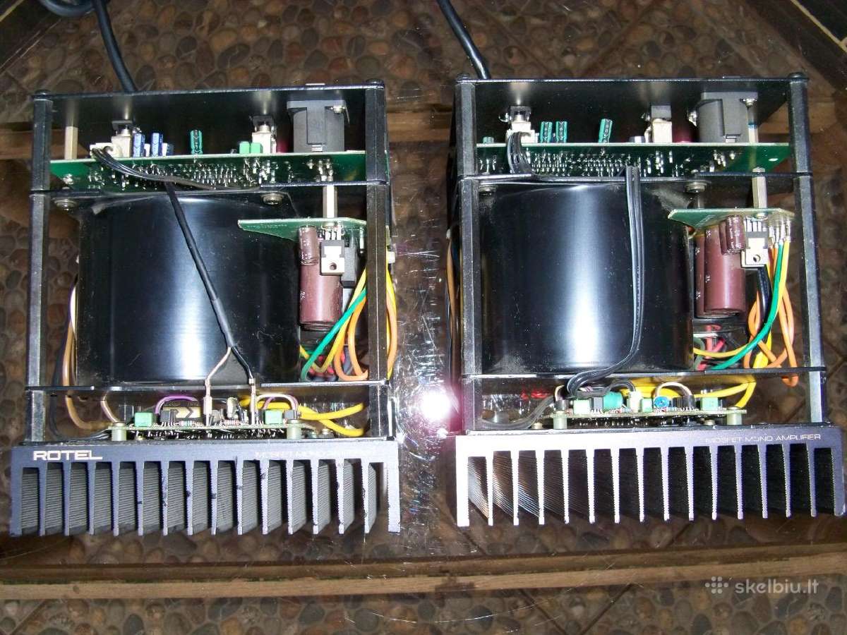 Kenwood L-05m. Kr 9400. Rotel Rmb-100. Fisher. - nuotraukos Nr. 23