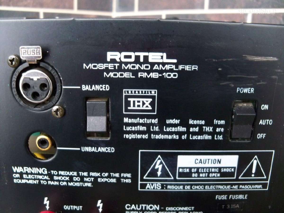 Kenwood L-05m. Kr 9400. Rotel Rmb-100. Fisher. - nuotraukos Nr. 31