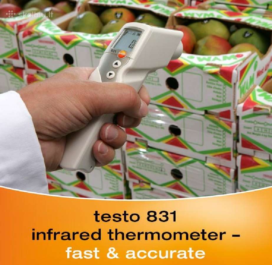 Maisto termometras Testo 106 ir Testo 831 - nuotraukos Nr. 8