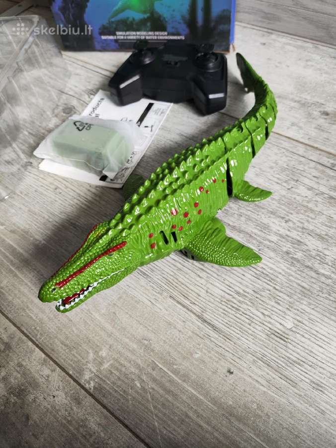 RC laivelis vandenyje plaukiantis dinozauras LED - nuotraukos Nr. 3