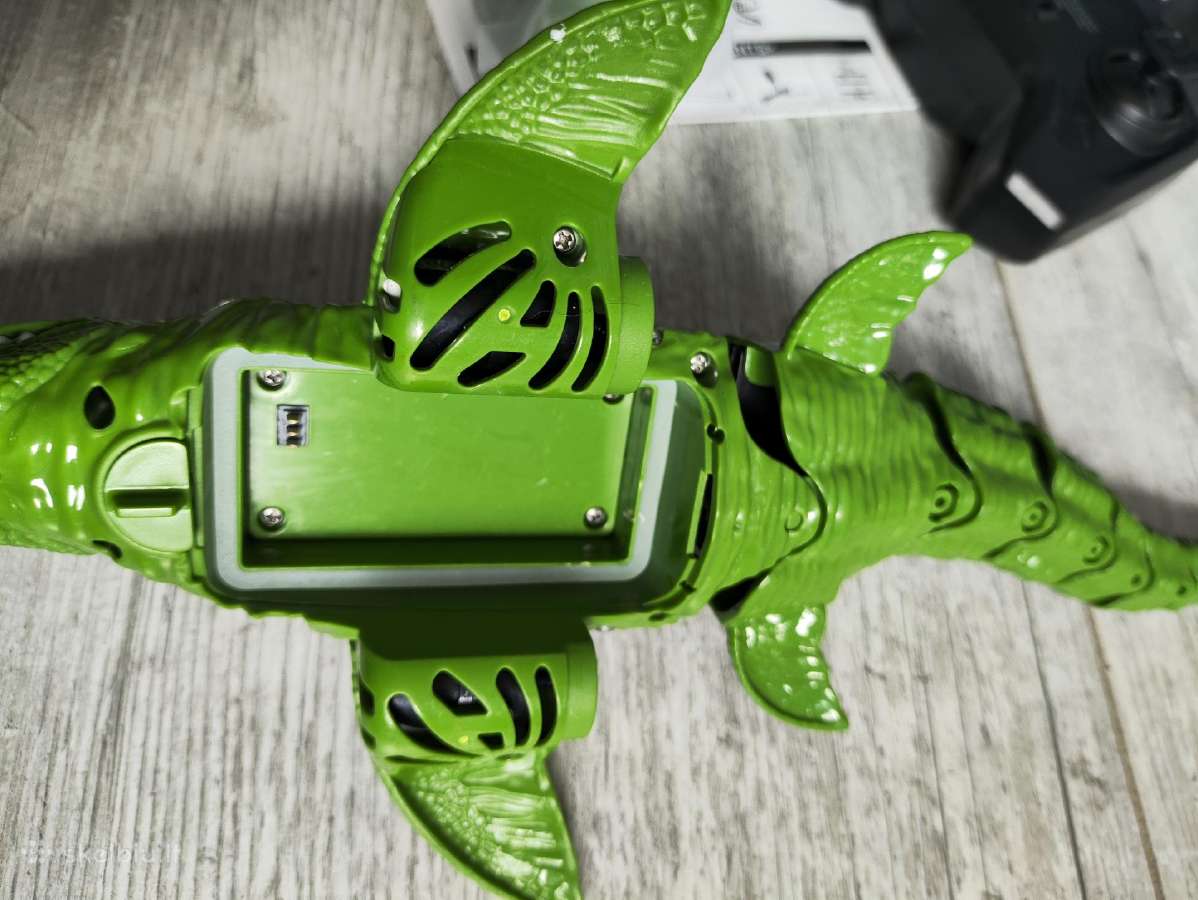 RC laivelis vandenyje plaukiantis dinozauras LED - nuotraukos Nr. 4