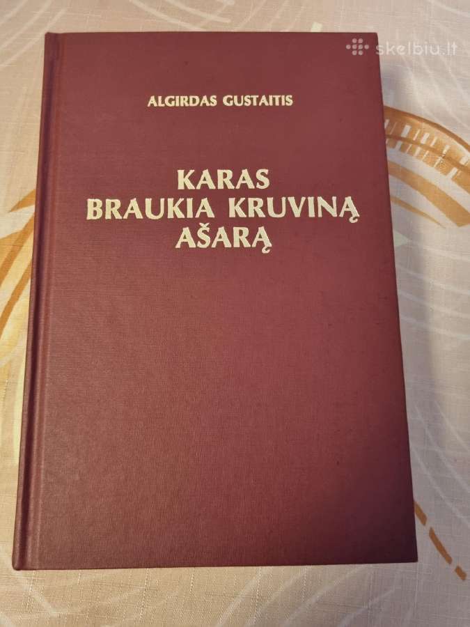 Karas braukia kruviną ašarą