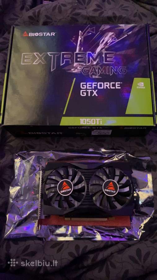 Parduodu naują Vaizdo plokštė-geforce Gtx 1050ti