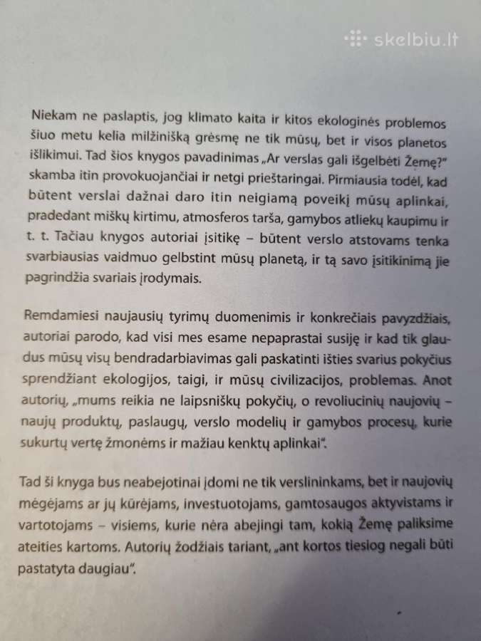 Ar verslas gali išgelbėti žemę ? - nuotraukos Nr. 4