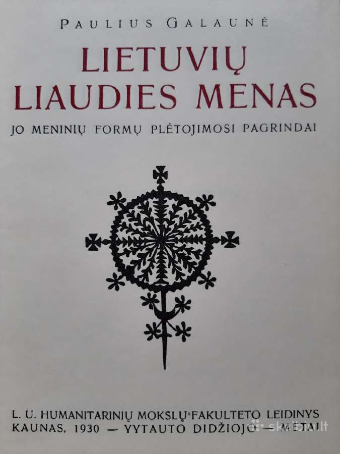 Parduodu knygą "Lietuvių liaudies menas" - nuotraukos Nr. 2