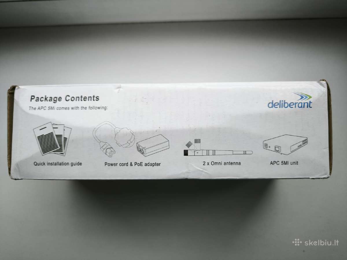 Deliberant Apc 5mi V2 Naujas access point - nuotraukos Nr. 4